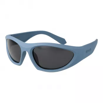 Polaroid PLD2165S59FLL Unisex stačiakampiai akiniai nuo saulės - Havana/Ruda - 59mm
