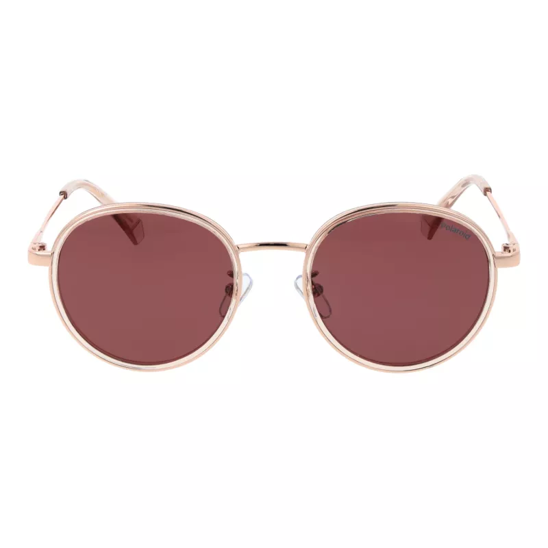 Polaroid PLD4173GSX51D Unisex stačiakampiai akiniai nuo saulės – juodas rėmelis, pilki poliarizuoti lęšiai, 51 mm
