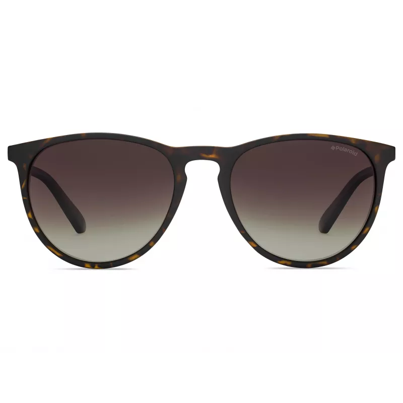 POLAROID PLD6003NSV08L Unisex Polarizuoti Akiniai nuo Saulės - Juodas Rėmelis, Pilki Lęšiai 54mm