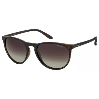 POLAROID PLD6003NSV08L Unisex Polarizuoti Akiniai nuo Saulės - Juodas Rėmelis, Pilki Lęšiai 54mm
