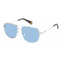 POLAROID PLD6195SX10 Unisex akiniai nuo saulės - poliarizuoti pilot/aviator stiliaus - 58/15/145 mm