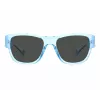 POLAROID PLD6197SMVU Unisex stačiakampiai akiniai nuo saulės poliarizuoti UV400 55mm
