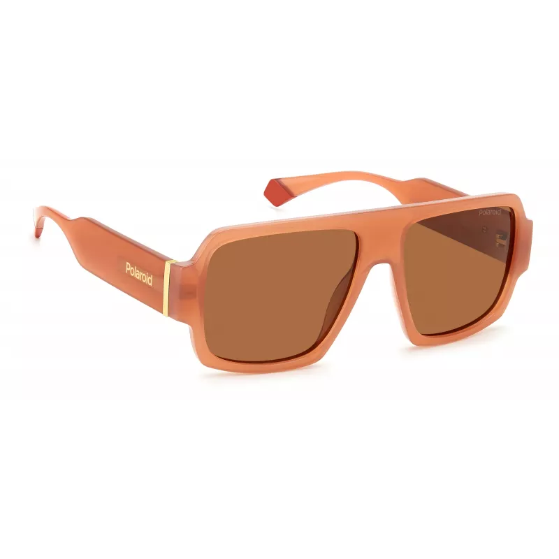 Polaroid PLD6209SX733F Unisex Sunglasses Havana Brown 55mm