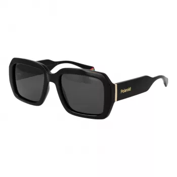 Polaroid PLD6223SX5480 Unisex stačiakampiai akiniai nuo saulės Havana 54 mm