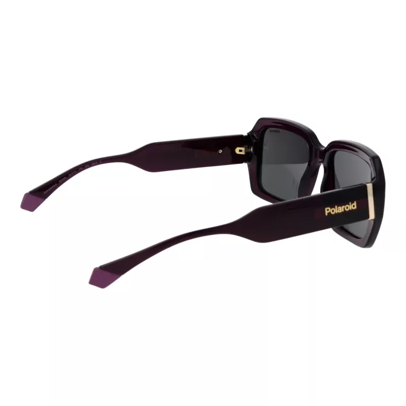 POLAROID PLD6223SX54B3 Unisex stačiakampiai akiniai nuo saulės - Havana Brown - 54/19/140 mm