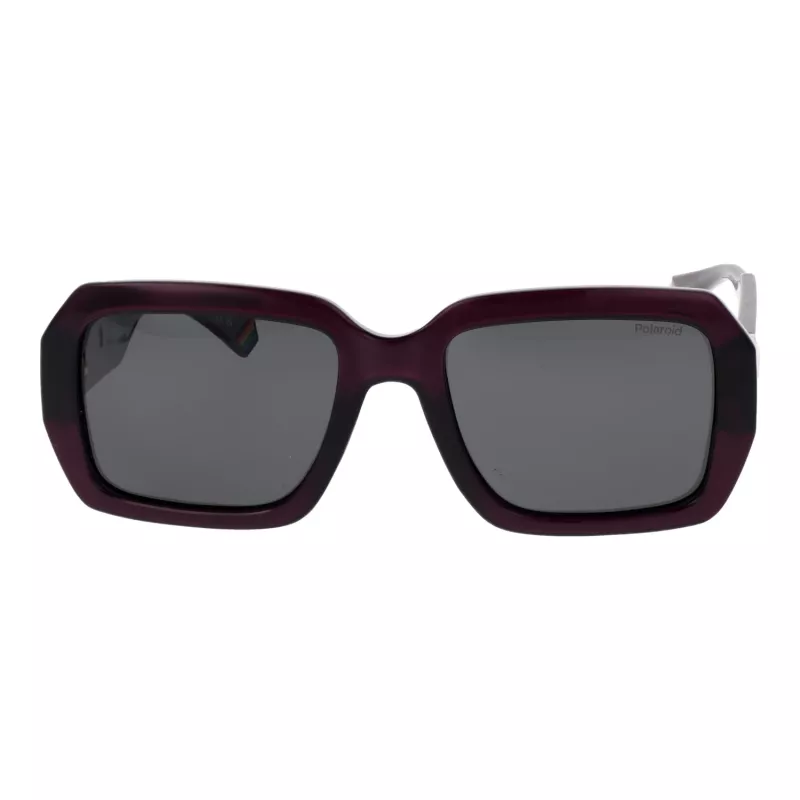 POLAROID PLD6223SX54B3 Unisex stačiakampiai akiniai nuo saulės - Havana Brown - 54/19/140 mm