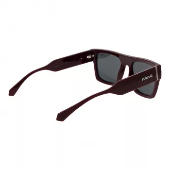 Polaroid PLD6224SX54LH Unisex Akiniai - Juodas Rėmelis Pilki Lęšiai 54mm