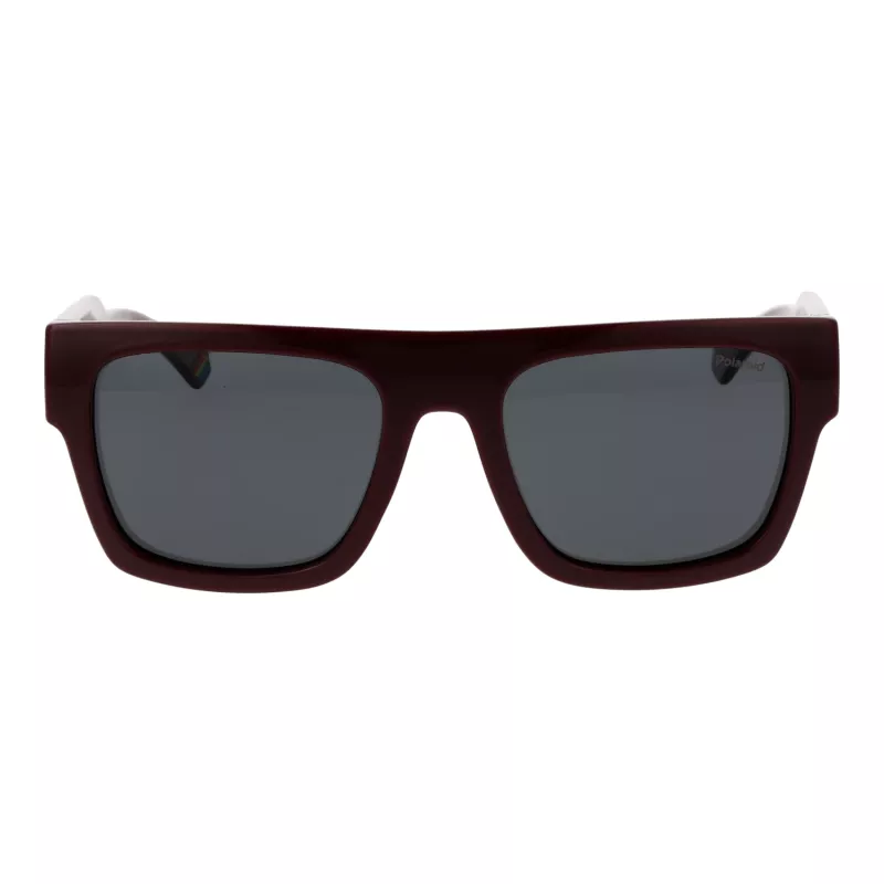 Polaroid PLD6224SX54LH Unisex Akiniai - Juodas Rėmelis Pilki Lęšiai 54mm