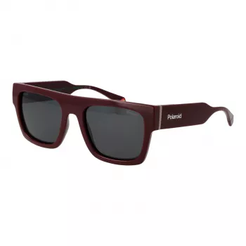 Polaroid PLD6224SX54LH Unisex Akiniai - Juodas Rėmelis Pilki Lęšiai 54mm
