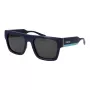 Polaroid PLD6224SX54PJ Unisex akiniai nuo saulės - Juodas rėmelis, pilki poliarizuoti lęšiai 54 mm