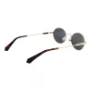 Polaroid PLD6228SX5300 Unisex akiniai nuo saulės - juodas rėmelis, pilki lęšiai, 53 mm