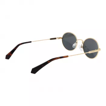 Polaroid PLD6228SX5300 Unisex akiniai nuo saulės - juodas rėmelis, pilki lęšiai, 53 mm