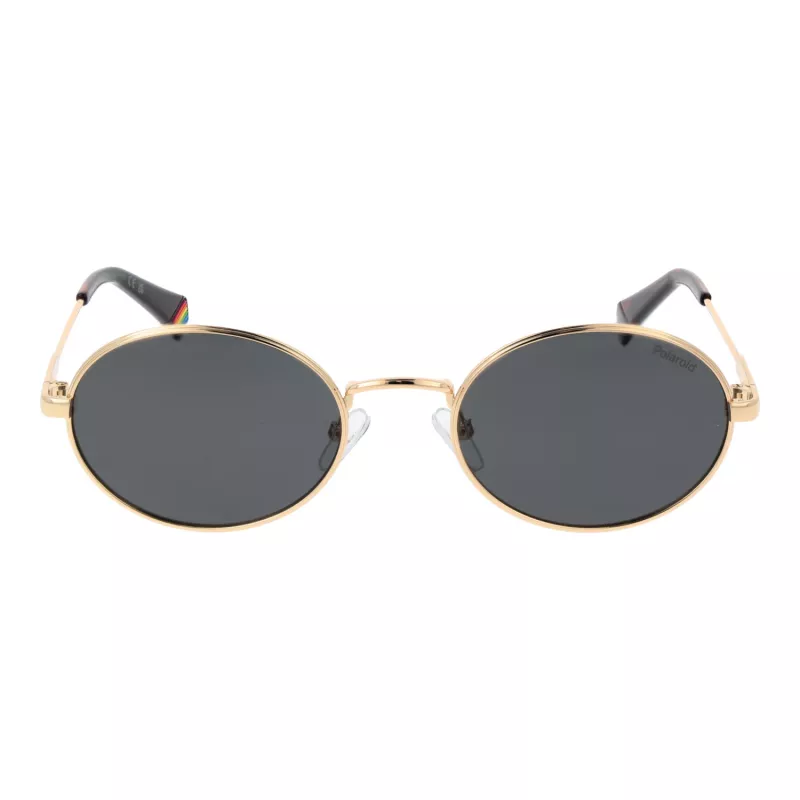 Polaroid PLD6228SX5300 Unisex akiniai nuo saulės - juodas rėmelis, pilki lęšiai, 53 mm