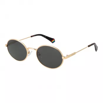 Polaroid PLD6228SX5300 Unisex akiniai nuo saulės - juodas rėmelis, pilki lęšiai, 53 mm
