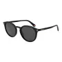 POLAROID PLD6233S51807 Unisex Square Sunglasses - Black Frame Grey Polarized Lens 51mm