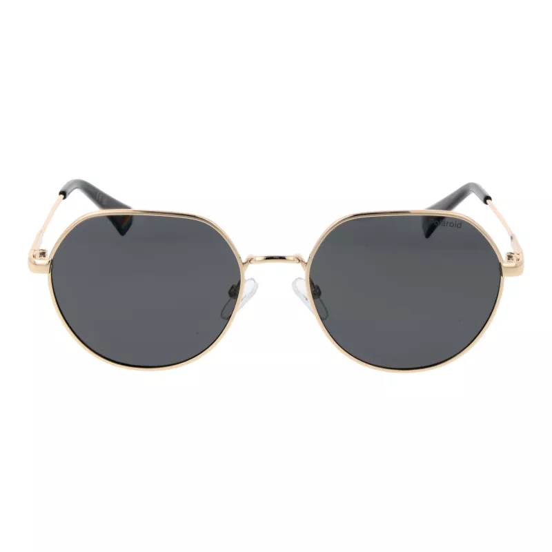 Polaroid PLD6236SX54RH Unisex stačiakampiai akiniai nuo saulės - Havana rėmelis, rudi lęšiai 54mm
