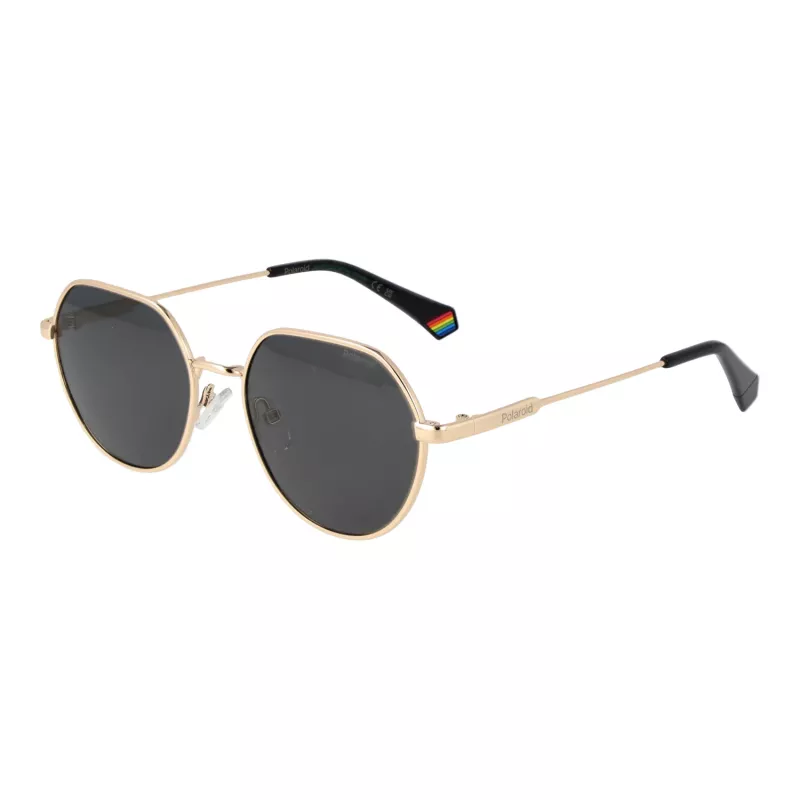 Polaroid PLD6236SX54RH Unisex stačiakampiai akiniai nuo saulės - Havana rėmelis, rudi lęšiai 54mm
