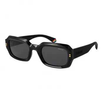 Polaroid PLD6239SX5180 Unisex akiniai - Havana rėmelis, rudi poliarizuoti lęšiai, 51 mm