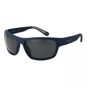 Polaroid PLD7037S60FLL Unisex stačiakampiai akiniai nuo saulės - poliarizuoti UV400 - 60/16/140 mm