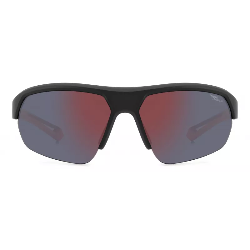 Polaroid PLD7048S8LZG6 Unisex Pilot akiniai - pilki lęšiai, juodas rėmelis