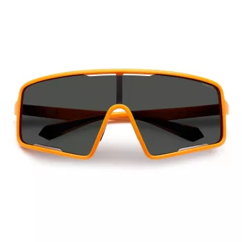 POLAROID SPORT PLD7045S2M5 Vyriški poliarizuoti sportiniai akiniai nuo saulės - 99 mm lęšiai, 130 mm kodinėlė