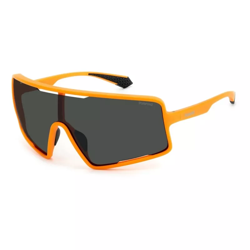 POLAROID SPORT PLD7045S2M5 Vyriški poliarizuoti sportiniai akiniai nuo saulės - 99 mm lęšiai, 130 mm kodinėlė