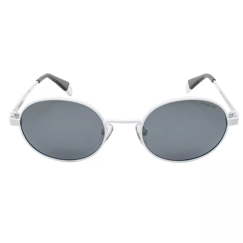 POLAROID Unisex PLD6066SVK6EX Akiniai - Juodas rėmelis, pilki poliarizuoti lęšiai, 51 mm
