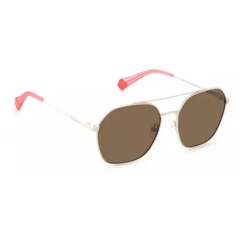 POLAROID Unisex PLD6172S10ASP Akiniai nuo saulės - Juodas rėmelis, pilki lęšiai, 57 mm