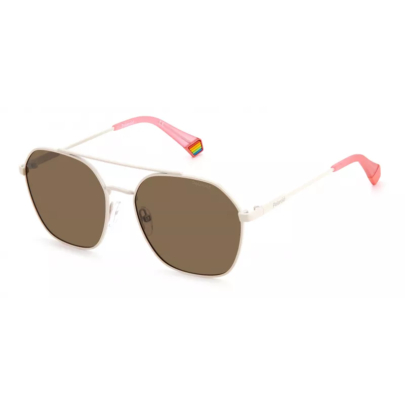 POLAROID Unisex PLD6172S10ASP Akiniai nuo saulės - Juodas rėmelis, pilki lęšiai, 57 mm