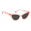 POLAROID Women's PLD6174S9R6M9 Rectangular Polarized Sunglasses Havana Brown 52mm
