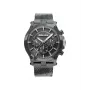 POLICE Vyriškas laikrodis Adder R1453321003 47mm kvarcinis analoginis juodu ciferblatu, odinis