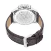 POLICE vyriškas analoginis laikrodis PEWJF0005703, 46 mm, mėlynas ciferblatas, odinis dirželis
