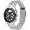 POLICE Vyriškas kvarcinis analoginis laikrodis P15995JSTU61M 46mm Nerūdijantis plienas Gunmetal pilka