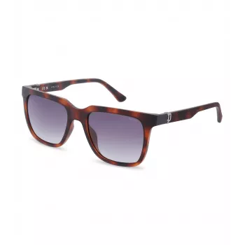 POLICE Vyriški akiniai nuo saulės SPLN34M540878 Havana acetato rėmelis rudi lęšiai 54mm