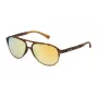 POLICE Vyriški akiniai nuo saulės SK0475449EG - Juodas rėmelis, pilki lęšiai 54 mm