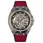 Police vyrų laikrodis PEWGR1592401 44mm nerūdijantis plienas juoda oda kvarcinis