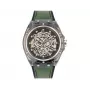 Police vyrų laikrodis PEWGR1592406 44mm nerūdijančio plieno korpusas, odinis dirželis, analoginis kvarcinis
