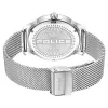 POLICE Vyriškas laikrodis PEWJG0005204 44,3 mm Kvarcinis Analoginis Nerūdijantis Plienas Juodas Ciferblatas Odinis Dirželis