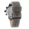 POLICE Vyriškas laikrodis R1451281001 Adder kolekcija 46mm Nerūdijančio plieno korpusas Juodas odinis dirželis Analoginis kvarcinis