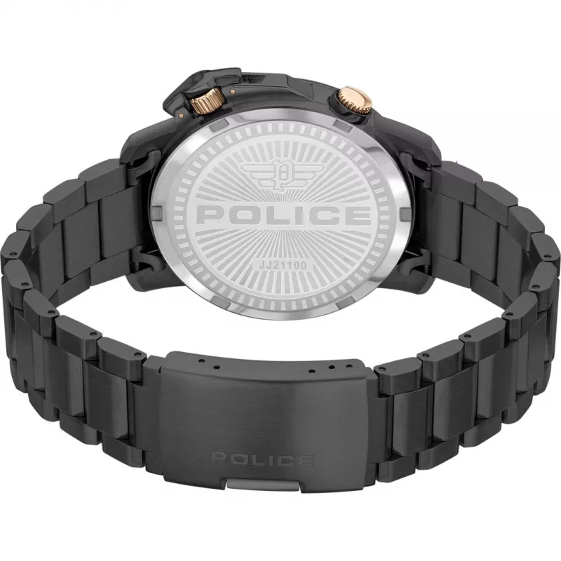 POLICE Vyriškas laikrodis Ranger PEWJJ2110001 44mm Nerūdijantis plienas Kvarcinis Analoginis