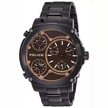 Police Men's Watch Ranger PL14830JBB02M 52mm Stainless Steel Black Dial