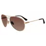 POLICE SPLL11-620H34 Unisex Akiniai - Juodas/Havaninis Rėmas, Pilki Lęšiai, 62mm