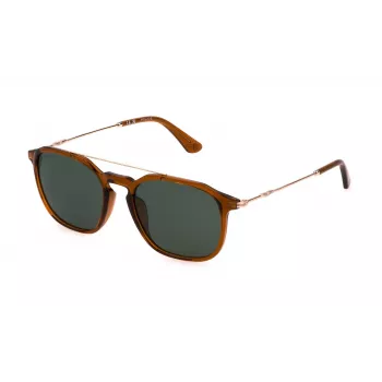 POLICE SPLL76-53D67P Vyriški poliarizuoti akiniai nuo saulės Havana Brown 53mm