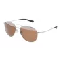 POLICE Unisex S8953V57579X Pilot Aviator akiniai 57/15/145 mm Juoda Gunmetal Pilka