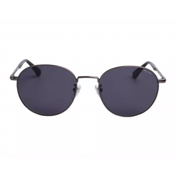 POLICE Unisex SPLD94M530613 Akiniai - Blizgantis juodas rėmas, dūminiai lęšiai 53/19/140 mm
