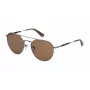 POLICE Unisex SPLF14-55509Y Akiniai Havana Acetato Rėmelis Rudi Gradientiniai Lęšiai 55/19/140 mm