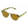 POLICE Unisex akiniai nuo saulės S194549GE9G Havana Acetate Square Frame Brown Gradient Lens 49/21/140 mm