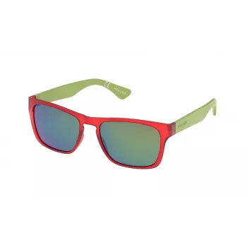 POLICE Unisex akiniai nuo saulės S198854Z75Y Havana acetatinis rėmelis rudi lęšiai 54mm