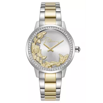 POLICE Women's Quartz Analogue Watch PEWLG2202241 34mm Silver Stainless Steel Mesh