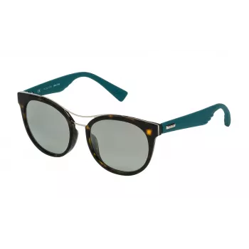 POLICE Moteriški Akiniai nuo Saulės SPL41252722K Havana Acetatas Rudi Gradientiniai 52mm